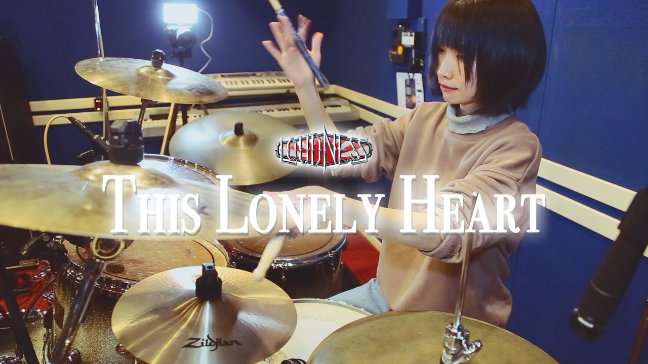 LOUDNESS -This Lonely Heart (Drum cover)