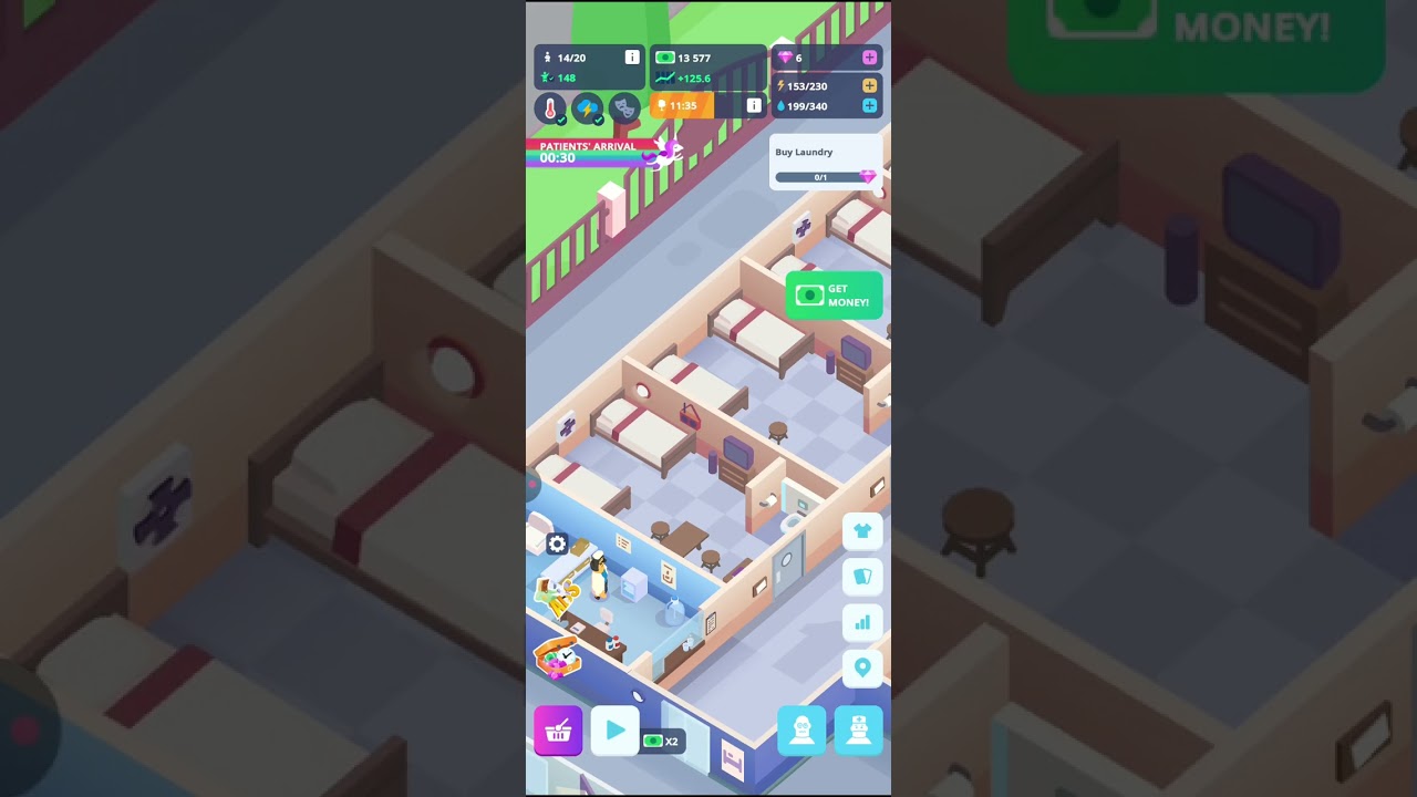 I Am Bored Waiting For My Real Estate. IDLE MENTAL HOSPITAL TYCOON (5).