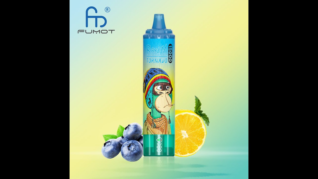 Randm Tornado 15000-blue razz lemonade