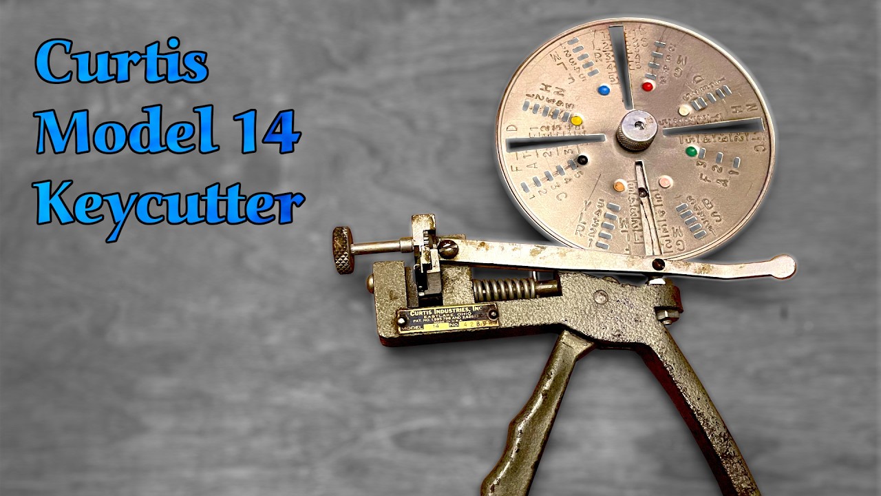 Curtis Model 14 Keycutter