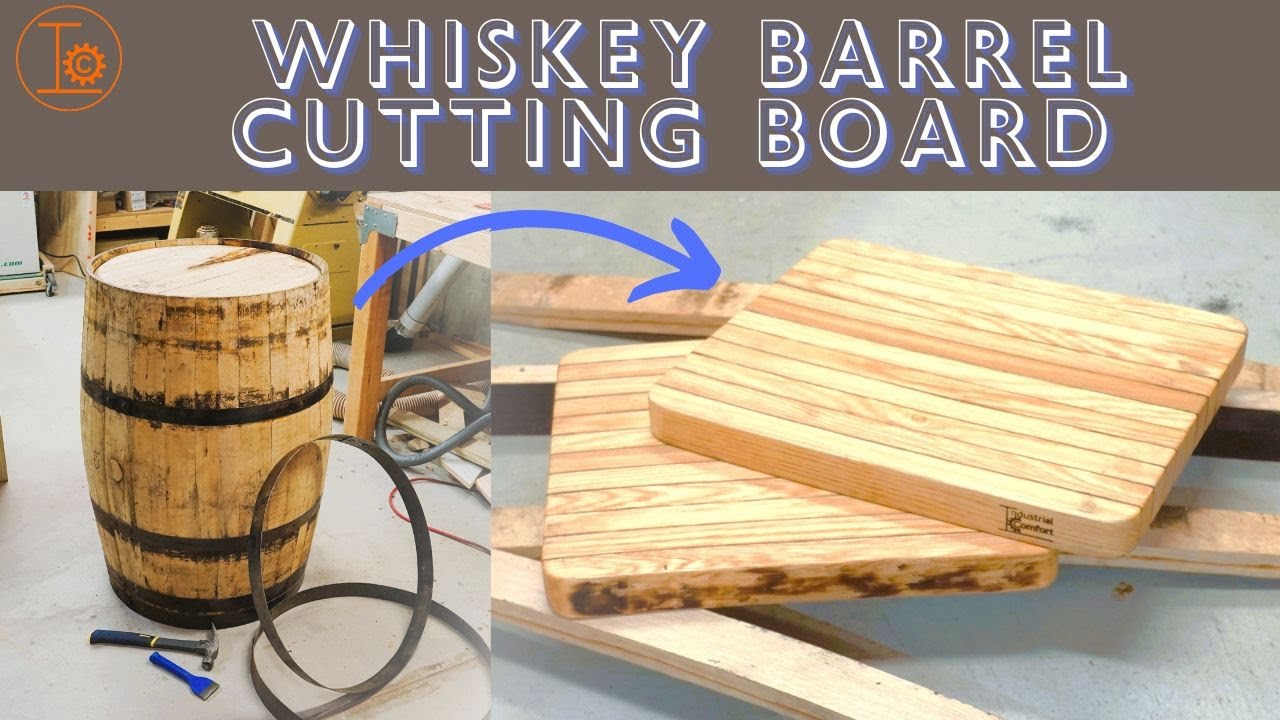 Make a Whiskey Barrel Charcuterie Board