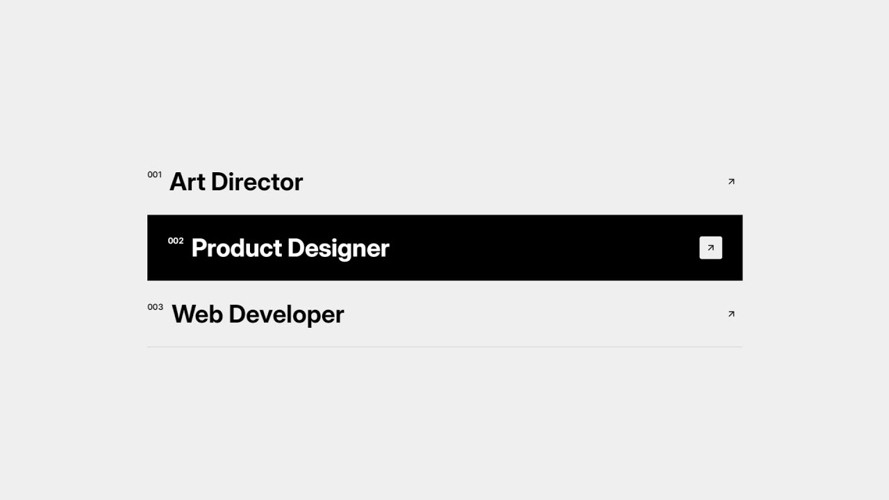 A Fun List Item Interaction in Webflow