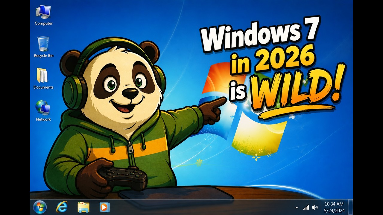 Windows 7 in 2026 is WILD!