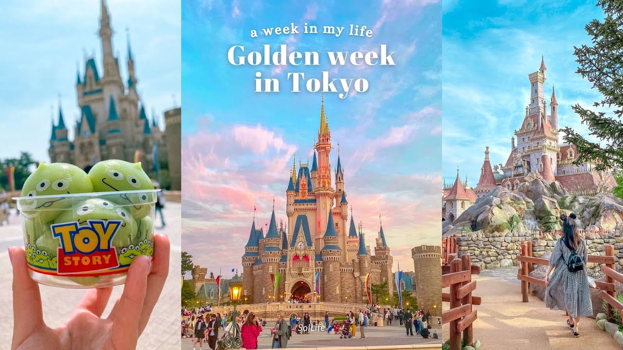 Spending Golden week in Tokyo| Visiting Tokyo Disneyland| Hitachi & Ashikaga flower park l VLOG