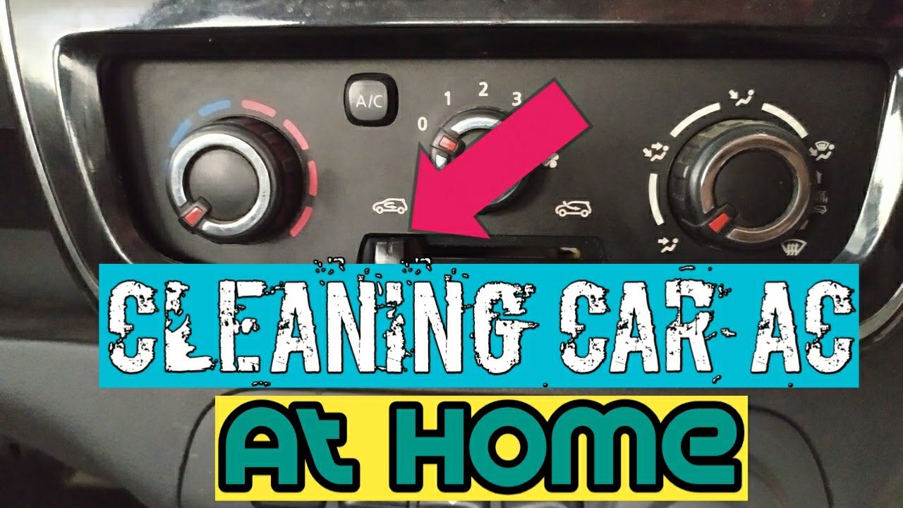 How to clean Car AC cooling coil at home.