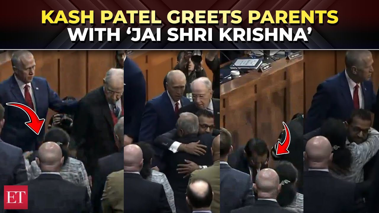 'Jai Shri Krishna': Trump’s FBI pick Kash Patel touches parents’ feet at hearing; Netizens react