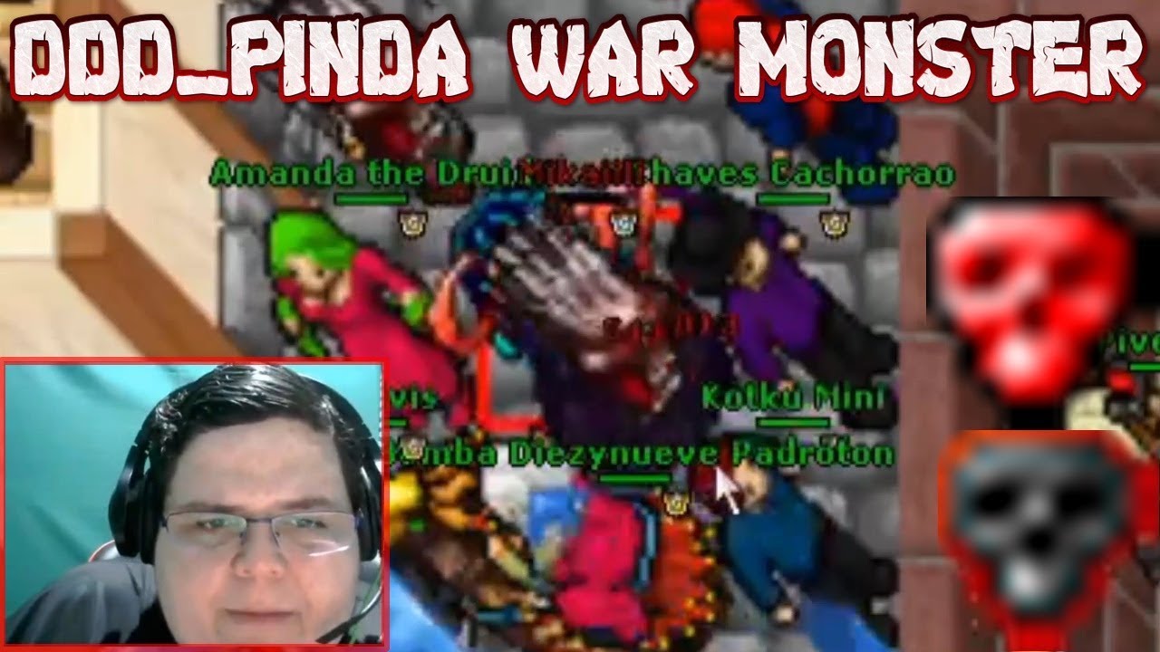 DDD O MONSTRO DA GUERRA, VOCÊ ACHA ELE UM BOM LÍDER ?, ESPECIAL DDD LIDERANDO, #GWTIBIA