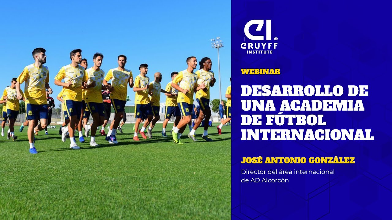 Free webinar: Desarrollo de una academia de fútbol internacional