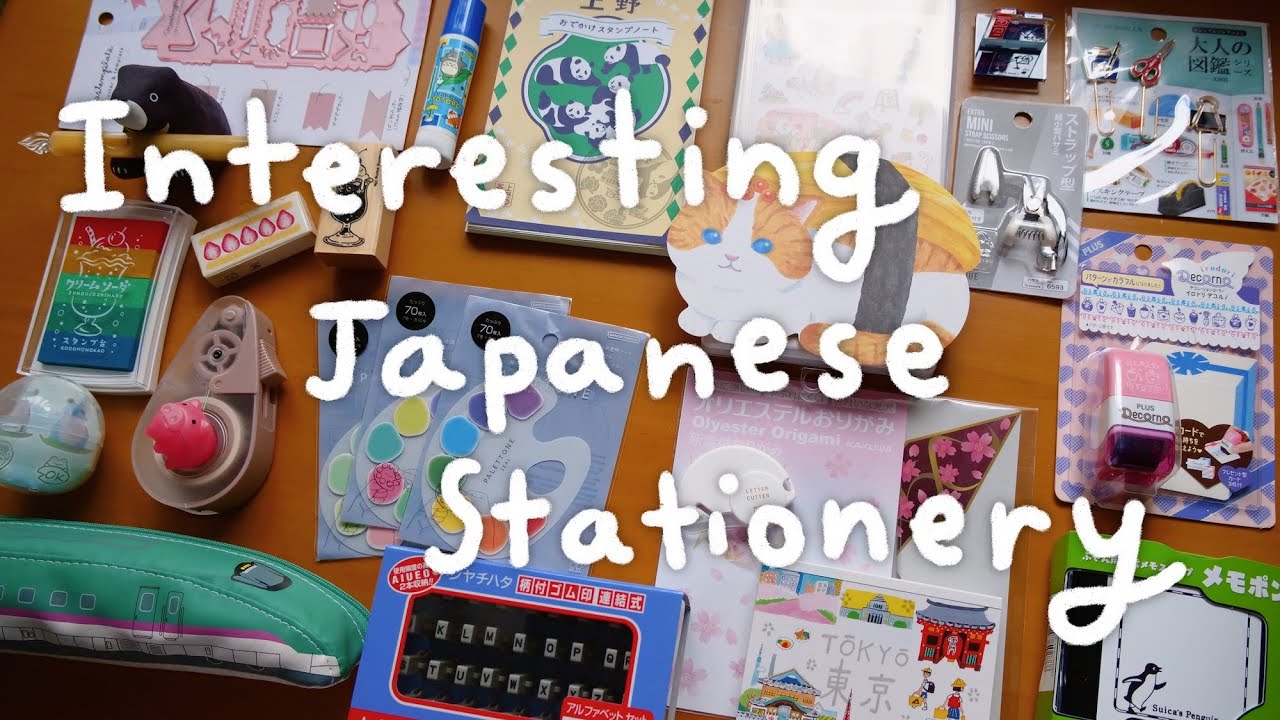 35 Unique & Cute Japanese Stationery Items (with demos)! 🇯🇵 | Rainbowholic