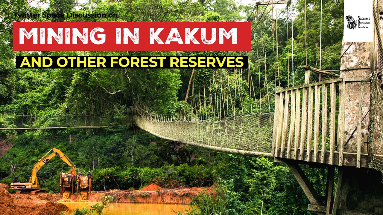 Twitter Discussion On Mining In Kakum National Park And Other Forest Reserves.