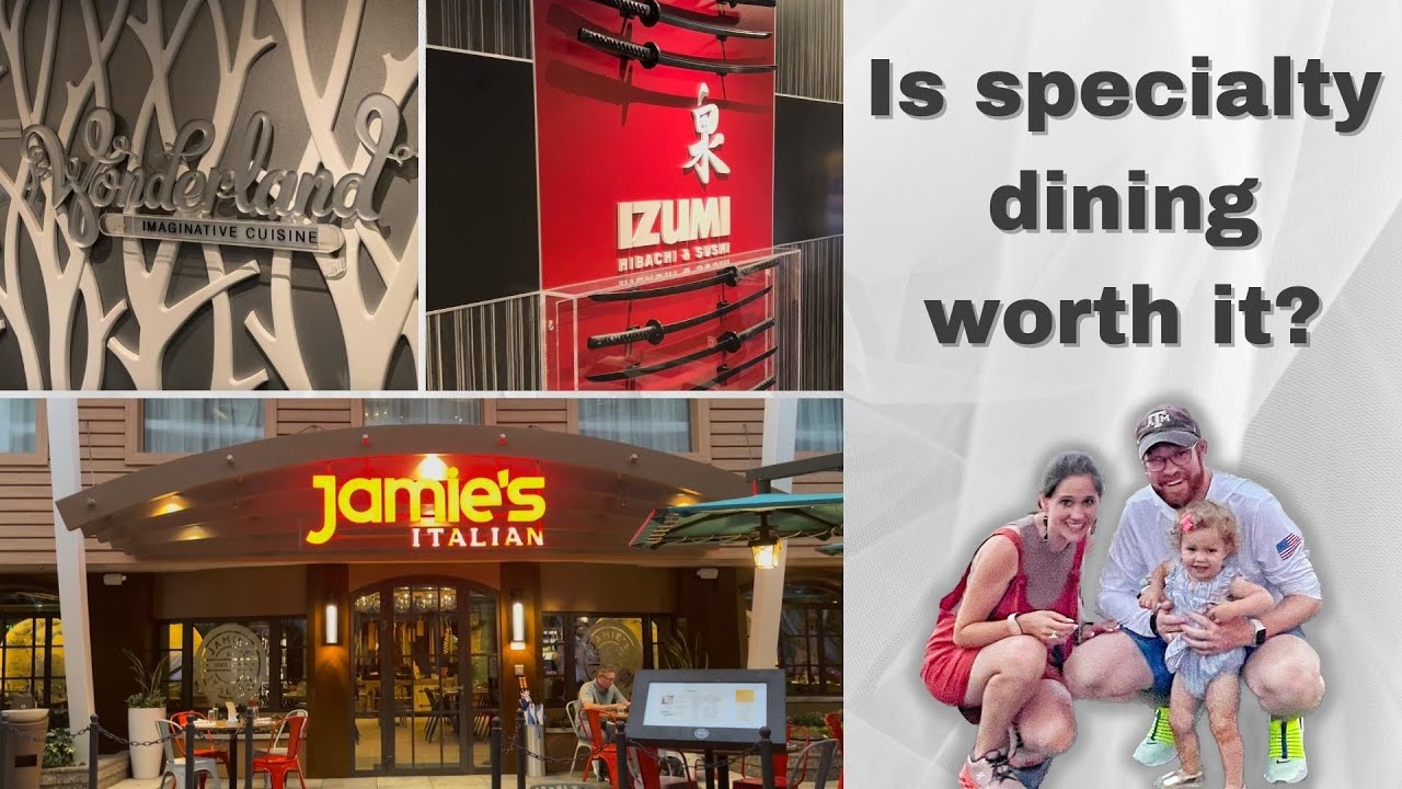Побалуйте себя фирменными блюдами в ресторанах Wonderland, Izumi и Jamie's Italian на фестивале S...