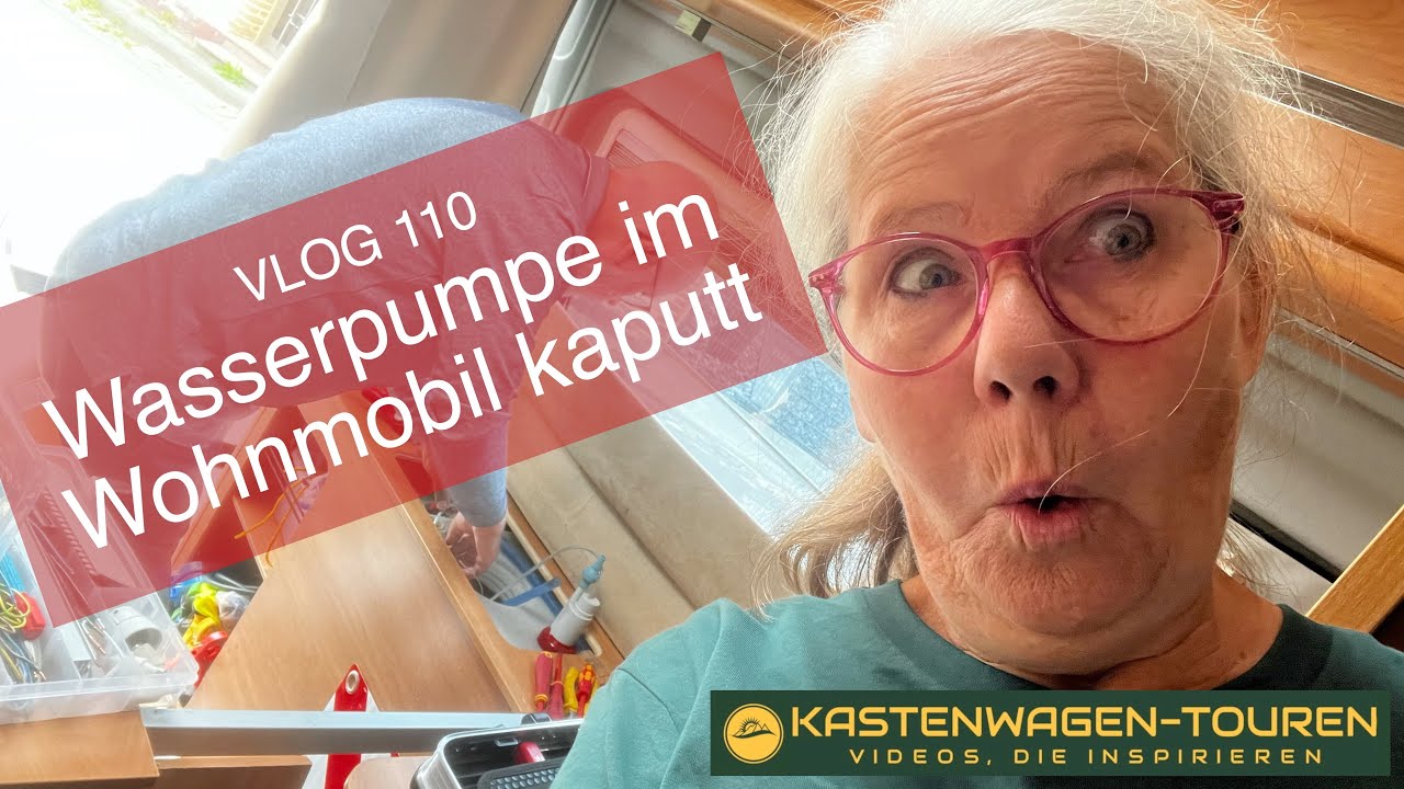 VLOG 110 Wasserpumpe im Wohnmobil tauschen