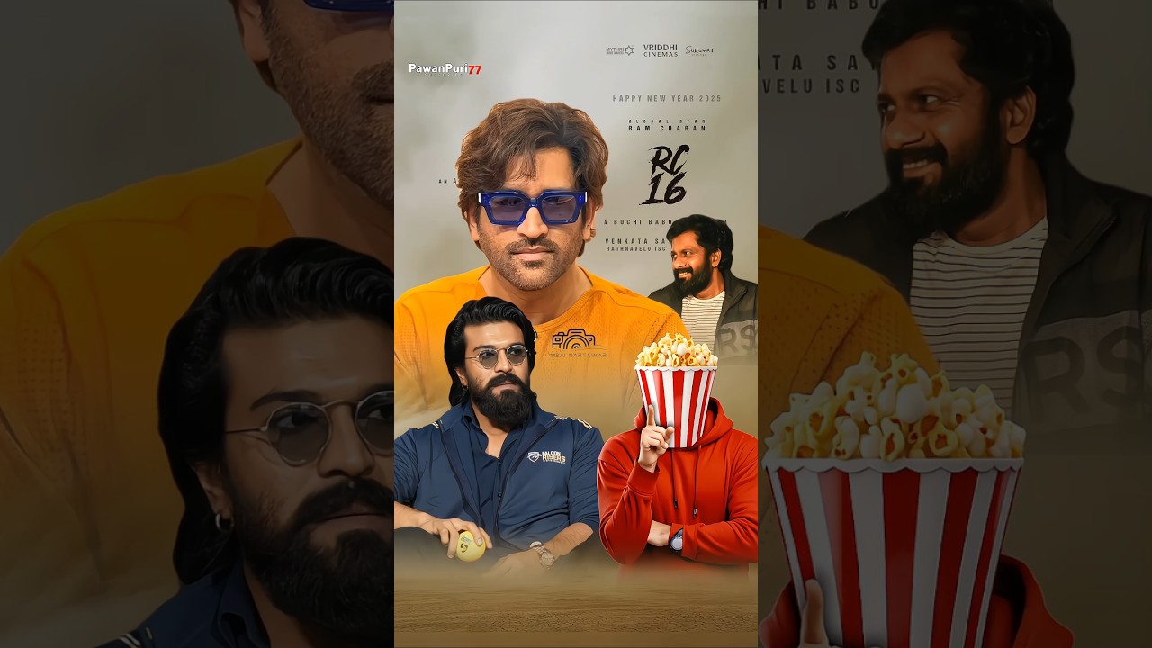 RamCharan RC16 Movie New Details🥵🔥 | RC16 new update 🤯 #ramcharan #msdhoni #buchibabu #short
