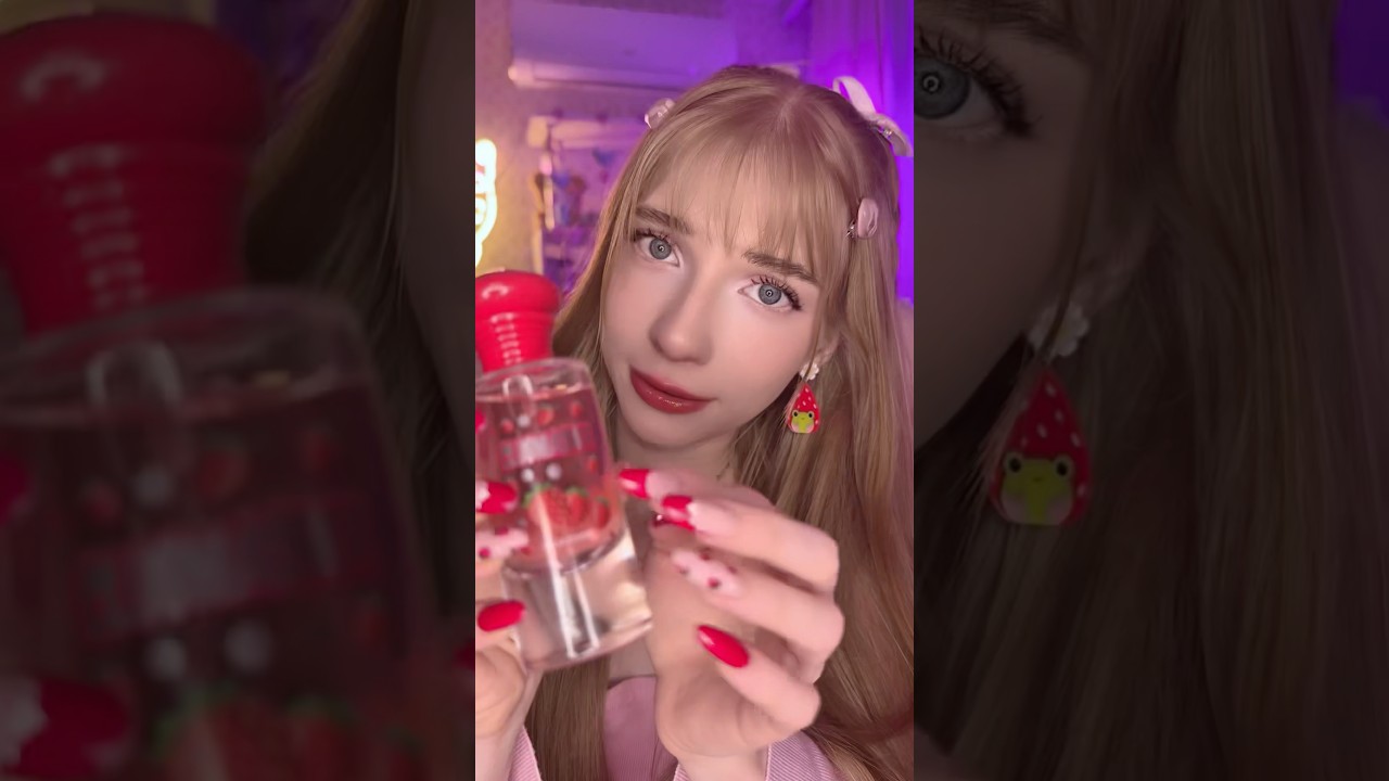 ASMR КЛУБНИЧКА🍓 Японский спа Strawberry Spa😍🌸 *relax* #asmr #asmrsleep #asmrsounds #асмр ￼