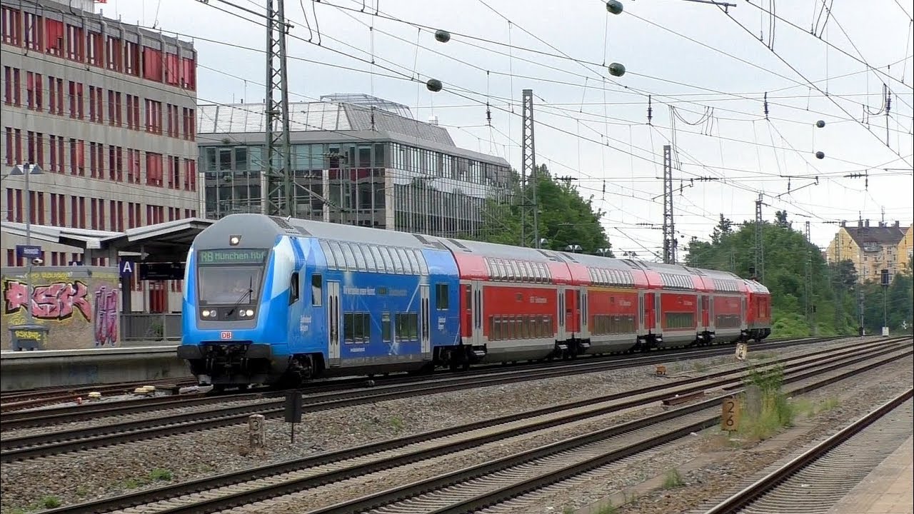 Heimeranplatz (2019) [Teil 2/2] mit (modernisierten) ET 423 • Meridian • BOB • BLB-DoSto der SOB