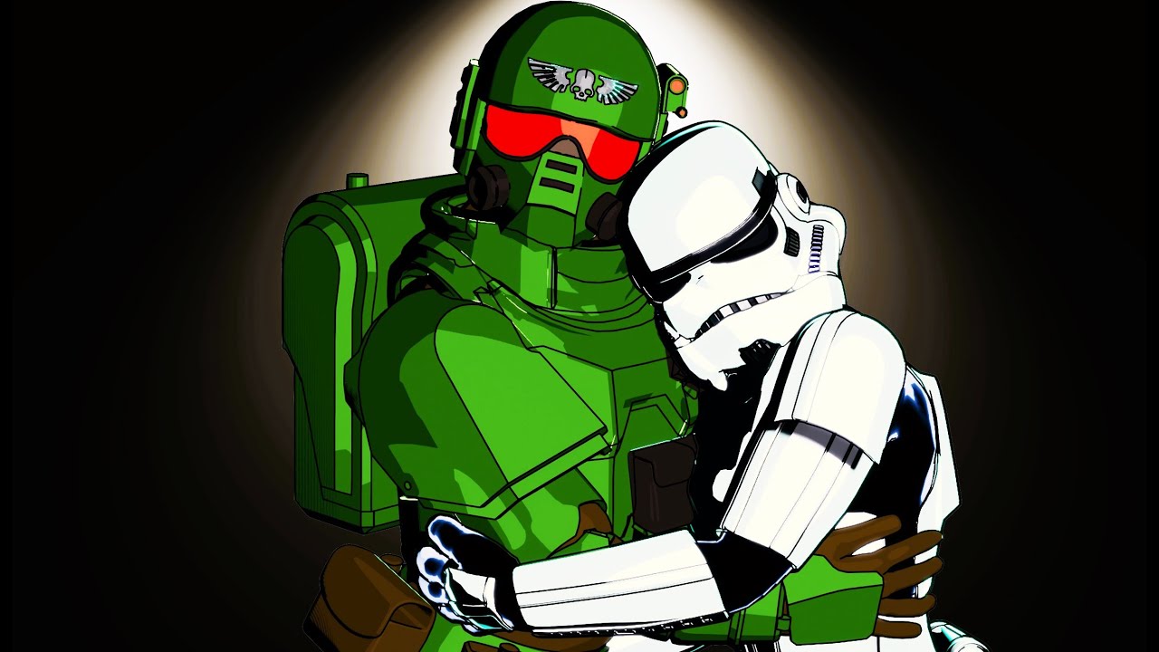 Guardsman and Stormtrooper Team Up | Animation | Galactic Heresy
