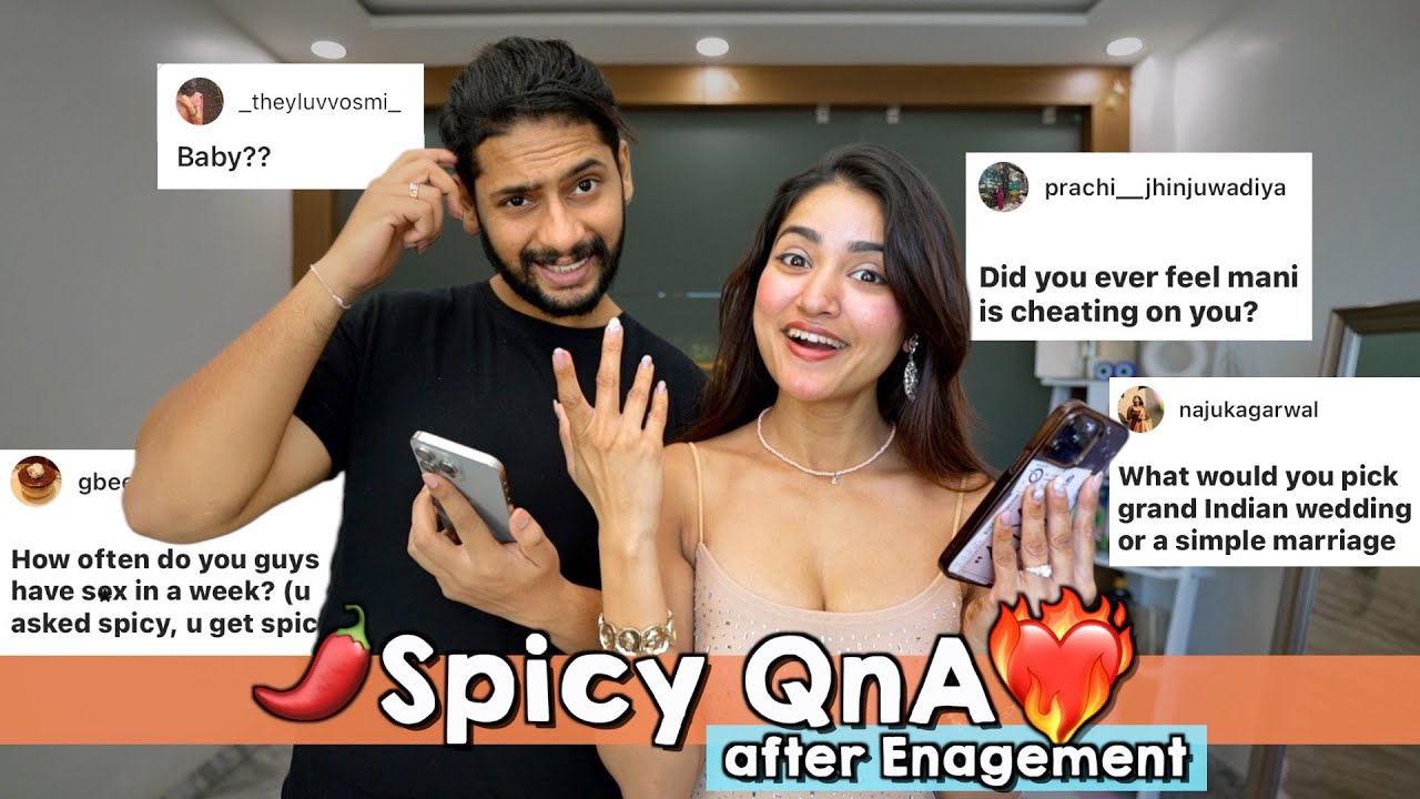 First Spicy QnA After Engagement 🔥 * Baby, Cheating, Live-In, etc *