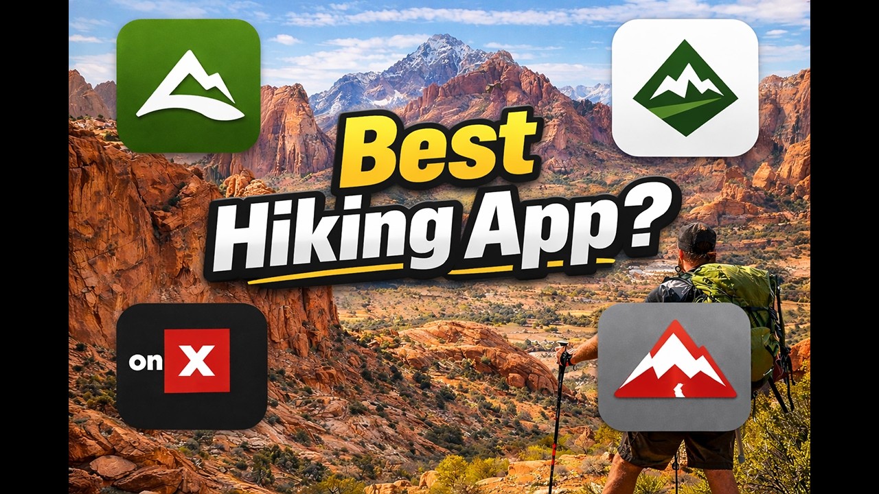 CalTopo vs GAIA GPS vs OnX vs AllTrails (2026) — Which Hiking App Is Best?