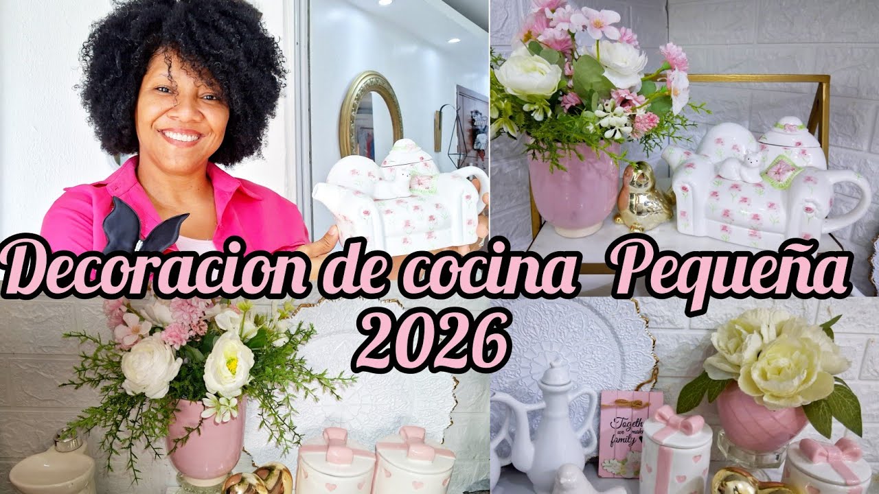 Decoración COCINA PEQUEÑA 2026/COMO DECORAR COCINA