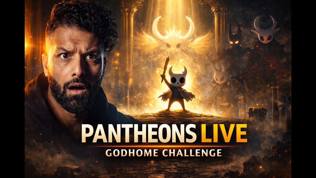 Pantheons of Godhome LIVE ⚔️ Hollow Knight Boss Rush Madness | No Mercy Run 🔥