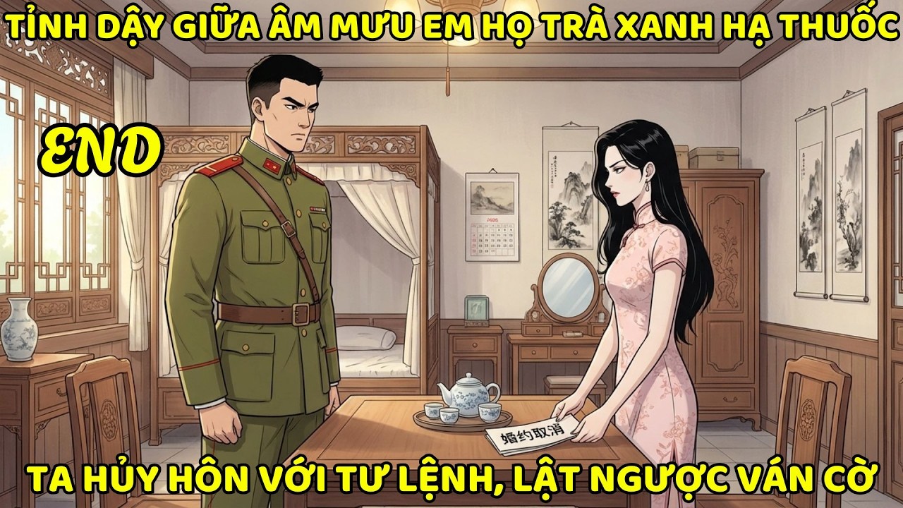 P2 HẾT- TỈNH DẬY GIỮA ÂM MƯU BỊ EM HỌ TRÀ XANH HẠ THUỐC, TA HỦY HÔN VỚI TƯ LỆNH, LẬT NGƯỢC VÁN CỜ