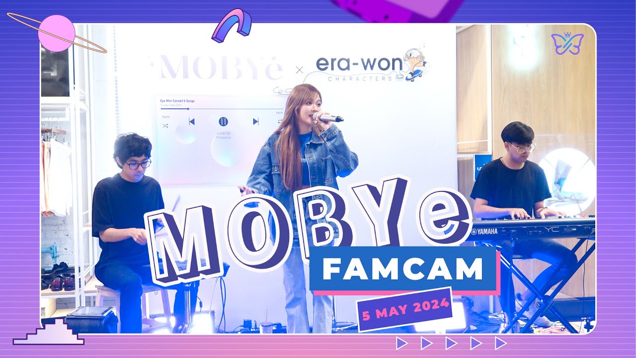 【FanCam】MOBYe x era-won Mini Concert │ Siam Square One 240505