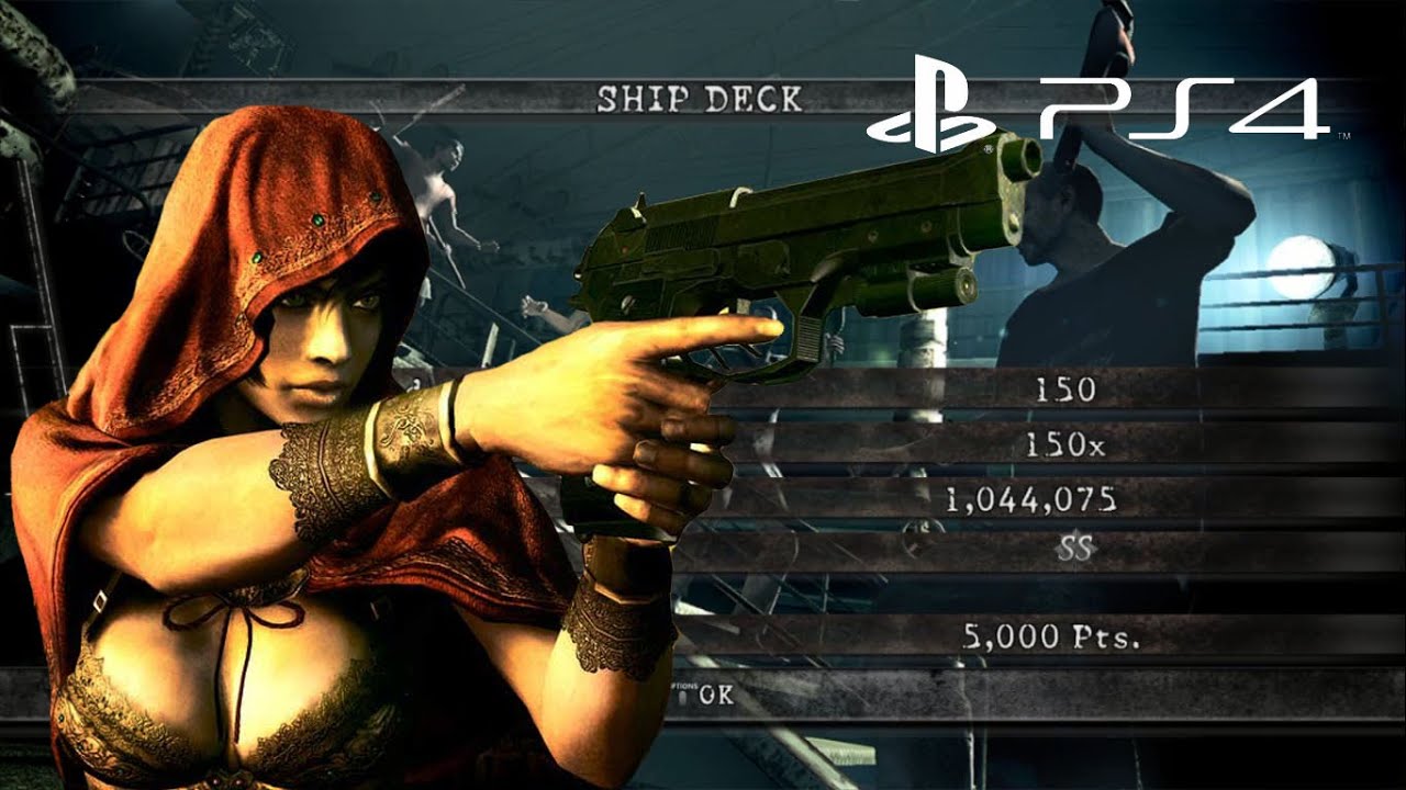 Ship Deck Solo 1,044,075 Sheva Fairy Tale | Resident Evil 5 PS4 Mercenaries United HD