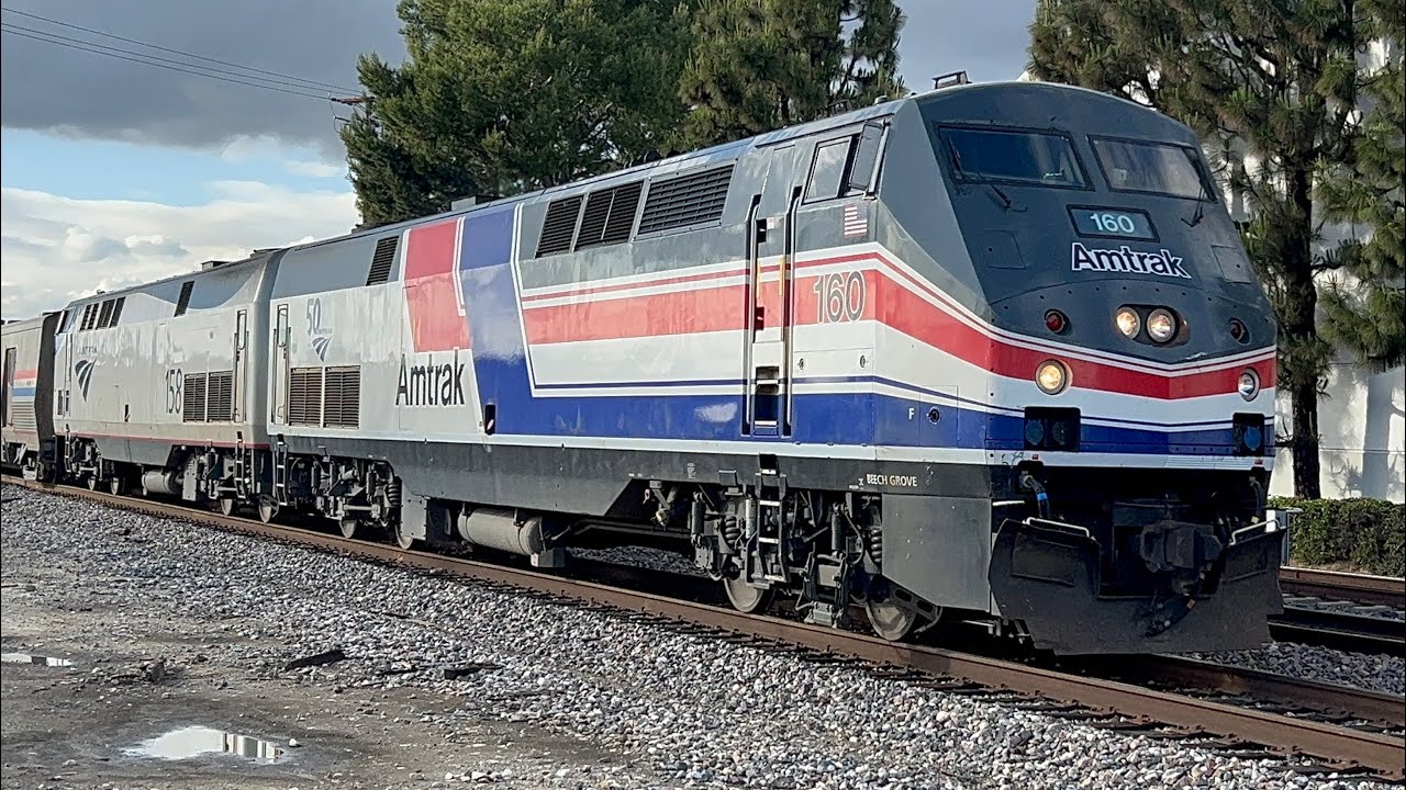 Railfanning in Santa Fe Springs double crossing. Ft. Lots of great goodies
