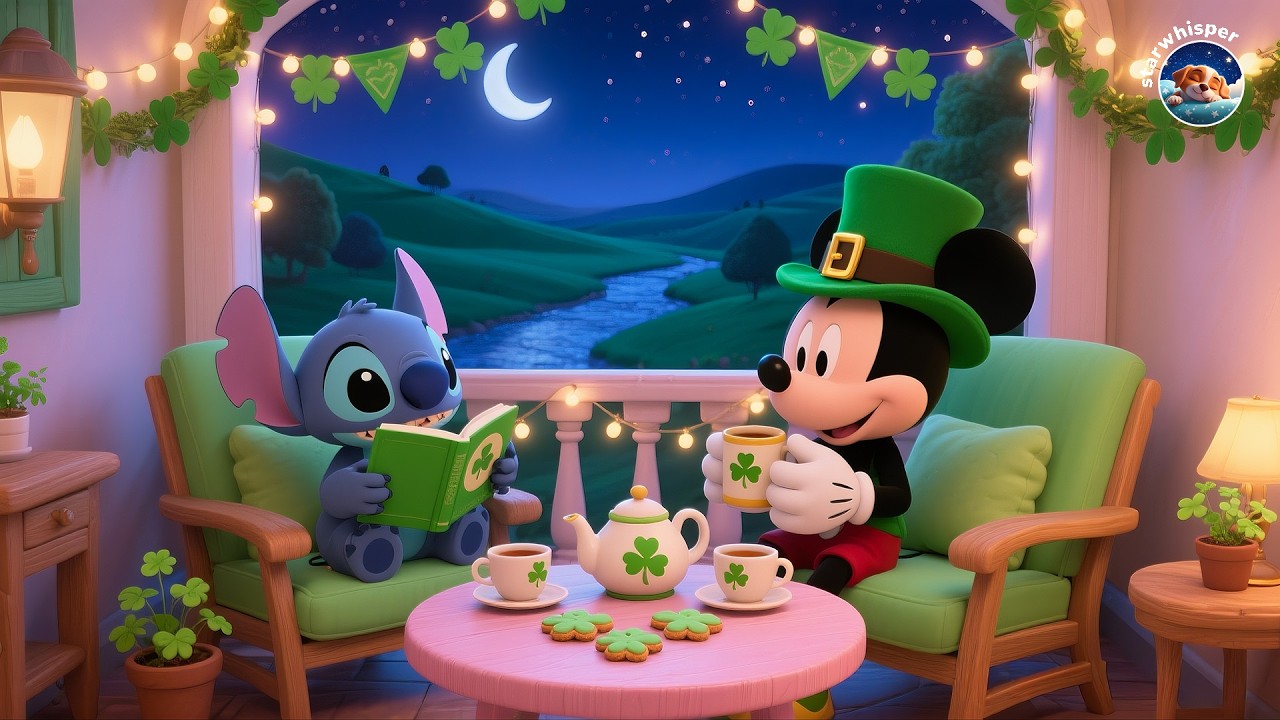 St. Patrick’s Day Sleep Music ☘️ Relaxing Night Sounds for Deep Sleep & Calm Mind