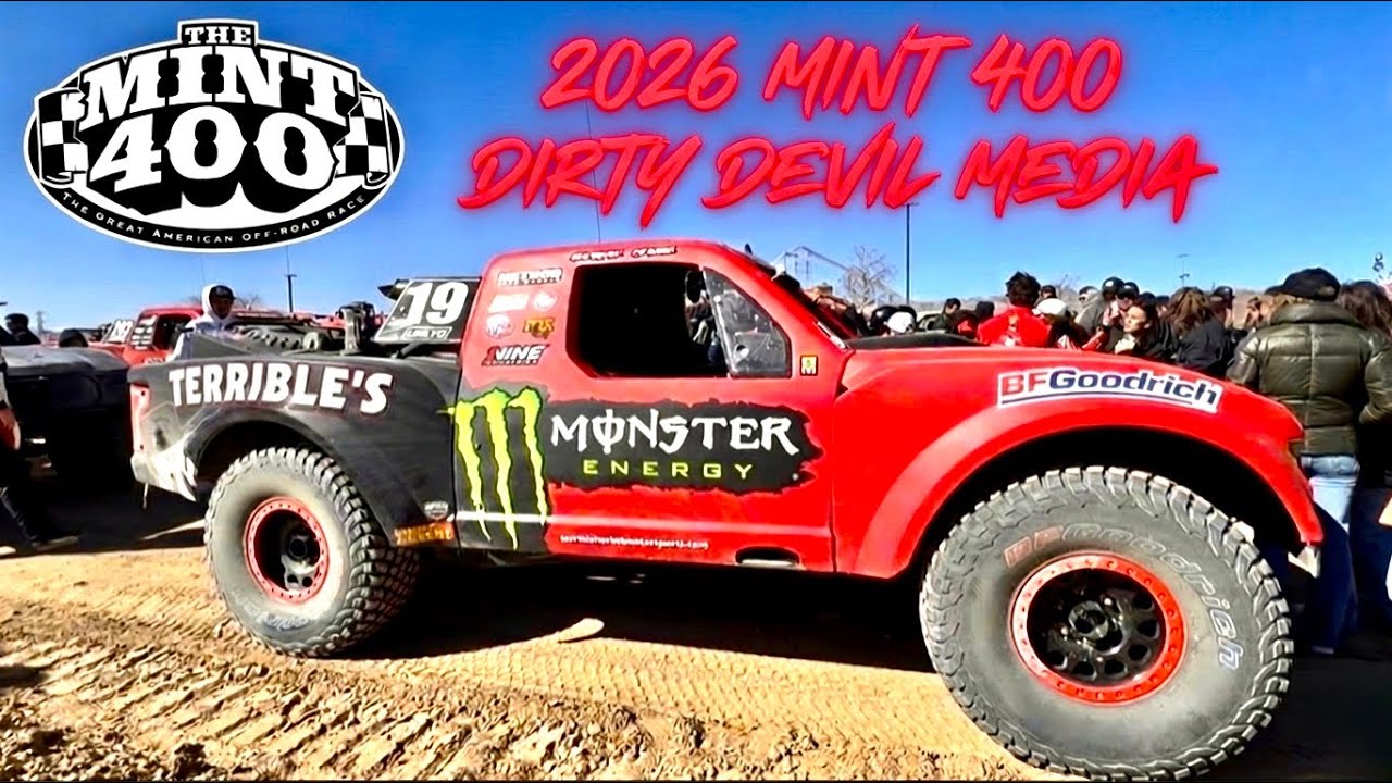 2026 Mint 400 Staging, Grid Walk and Start of Race! 