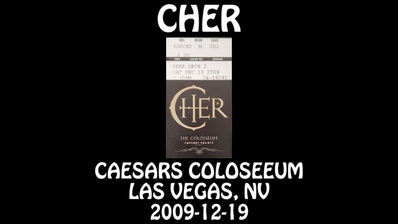 Cher - 2009-12-19 - Las Vegas, NV @ Caesars Colosseum [Audio]