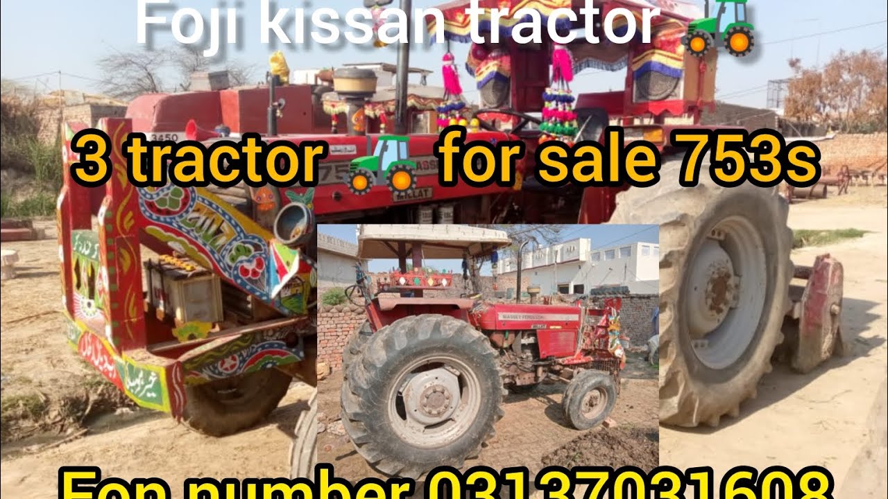 3 tractor 🚜 375 s for sale 6or7 Model 6 Punjab number 03137031608
