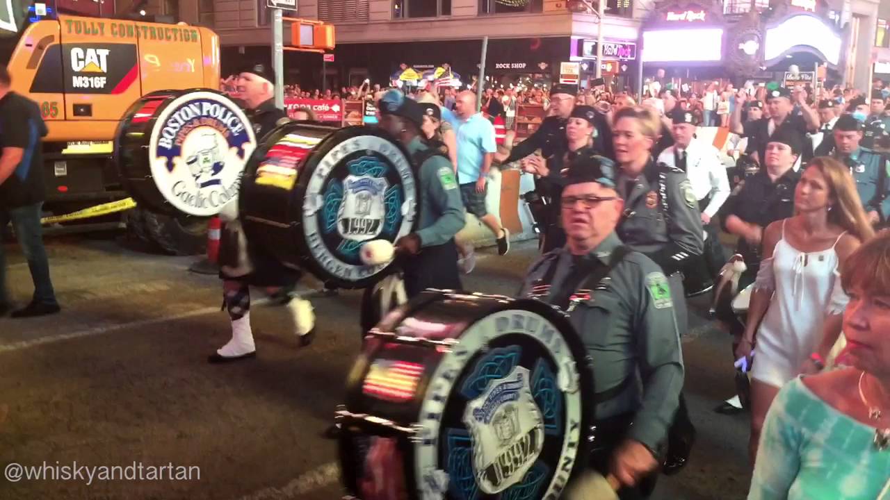 15th Anniversary 9/11 Memorial Massed Bands Through Times Square
