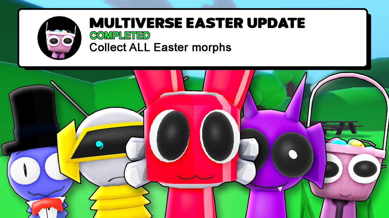 Ищу НОВЫЕ морфы в 3D Sprunki Multiverse Roleplay