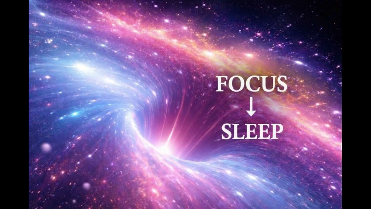 ADHD Focus → Sleep | 2 Hours Wormhole Sound for Overthinking Minds