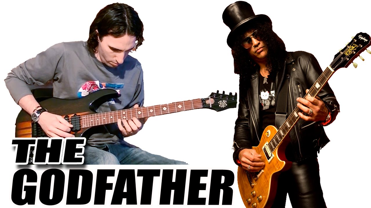 Como Tocar El Padrino (Slash) en Guitarra Eléctrica (The Godfather) TCDG