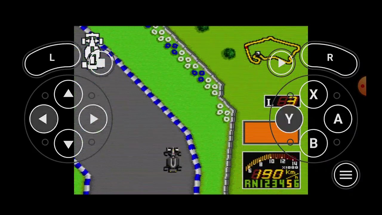 1991 F1 Grand Prix Super Nintendo Title 