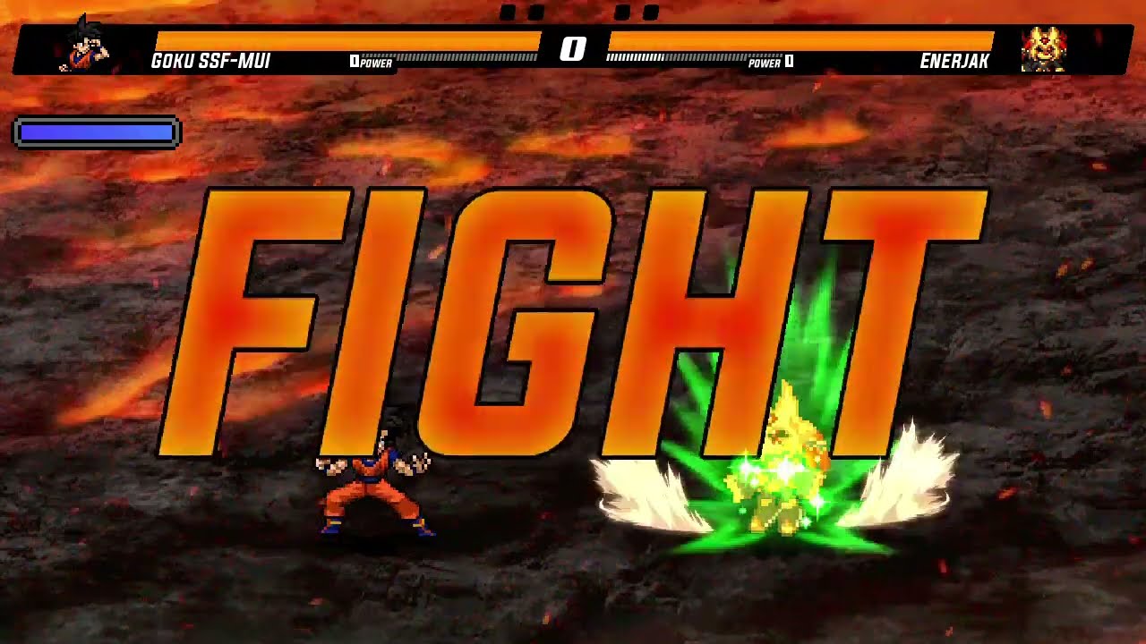 SBM V2 Goku SSF MUI Vs Enerjak