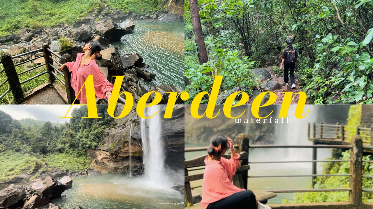 ඔයාලා අනිවාරෙන්ම යන්න ඔනි තැනක්🫨| way to Aberdeen waterfall A to Z 💦🍃| that view🥹 #aberdeenfall