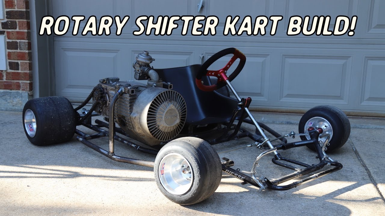 Rotary Shifter Kart Build Part 2 | Rolling Frame!