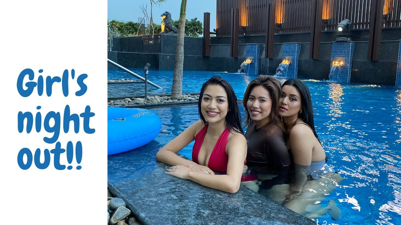 Girl's Night Out| Namrata Shrestha| Meera Kakshapati| Hyatt Place Kathmandu| Mjvlogs