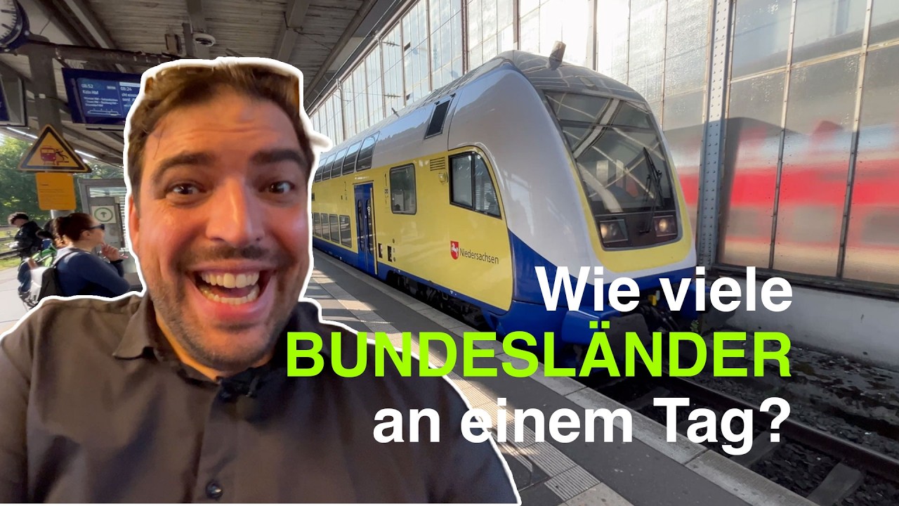D-Ticket-Challenge: Wie viele Bundesl&auml;nder schaffe ich an einem Tag?