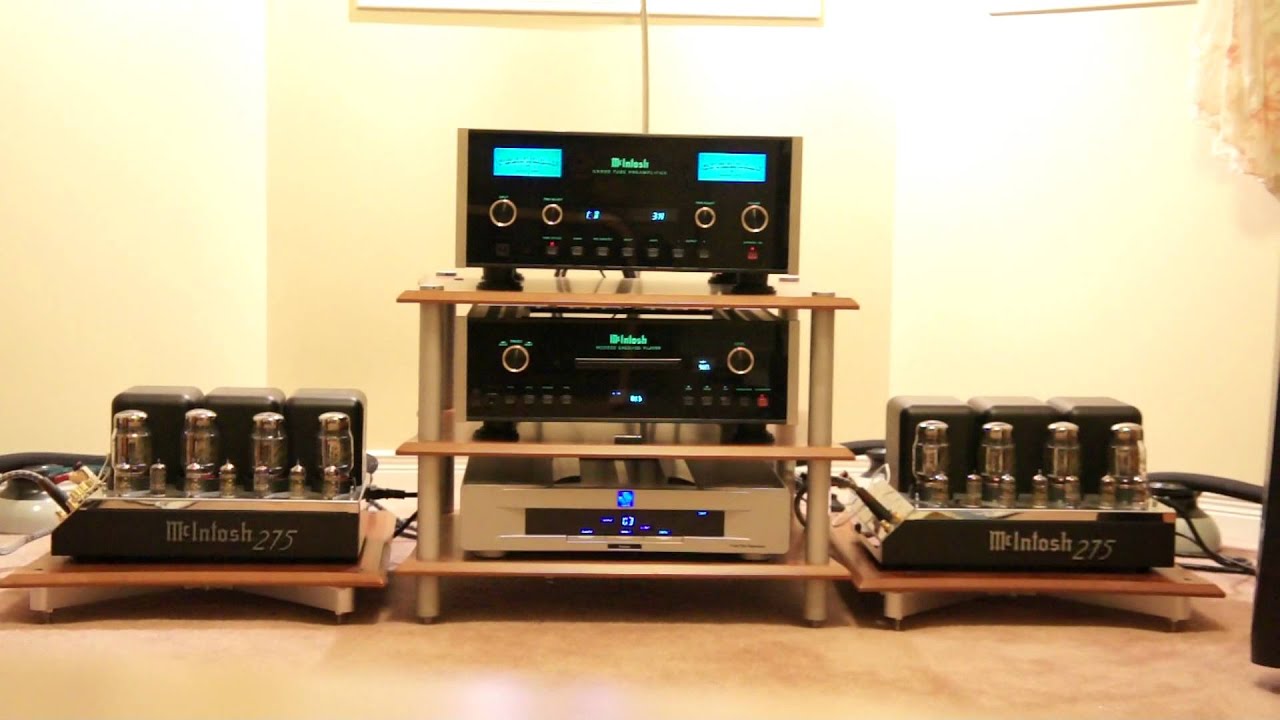 McIntosh MC 275 + MCD 500 + C2300 + Sonus Faber Elipsa.1