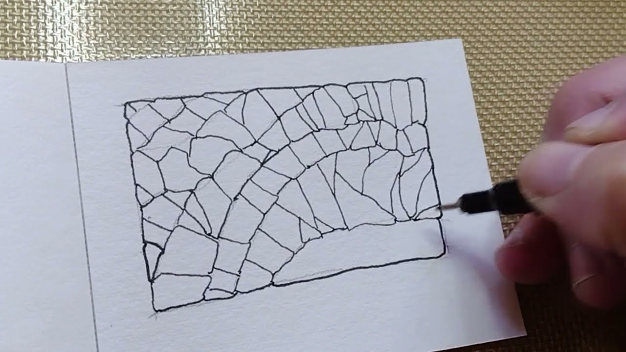Mosaic Pattern - What to Doodle When Bored