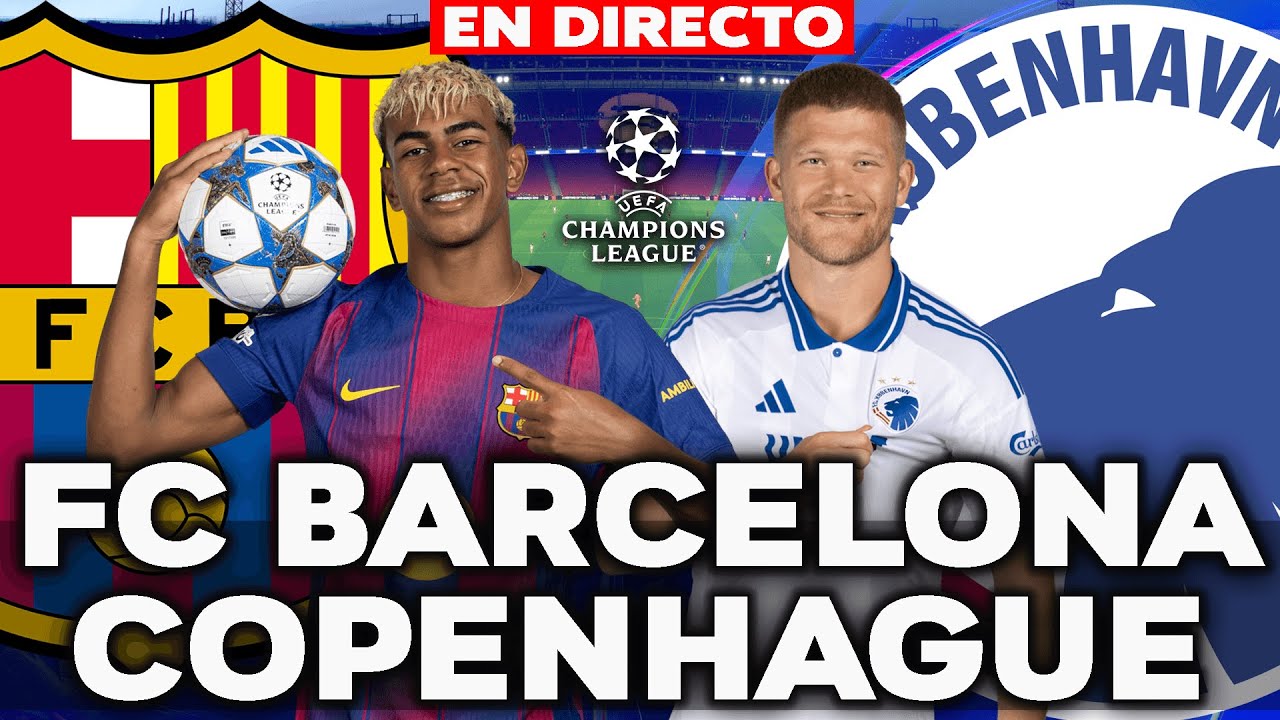 🔴 FC BARCELONA VS COPENHAGUE 2026 || CHAMPIONS LEAGUE J8 || DIRECTO NARRACIÓN - REACCIÓN (Portrait)