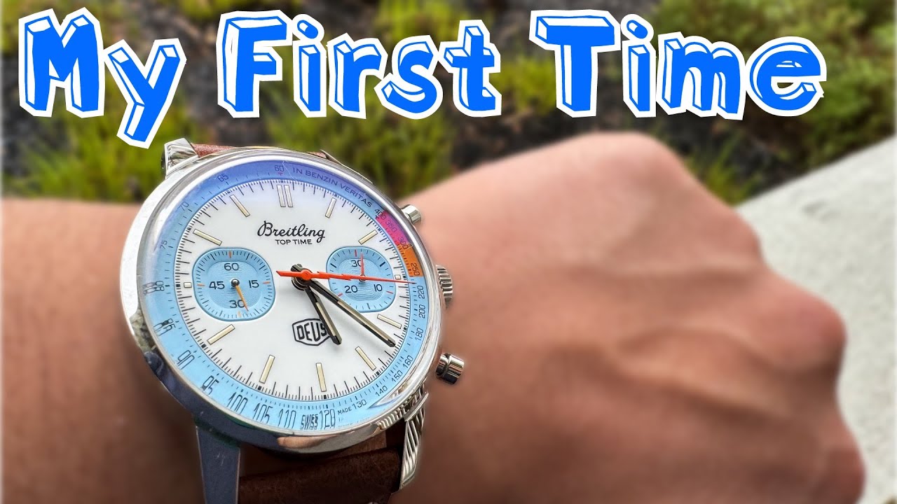 Introducing My First Breitling Top Time Deus Watch!