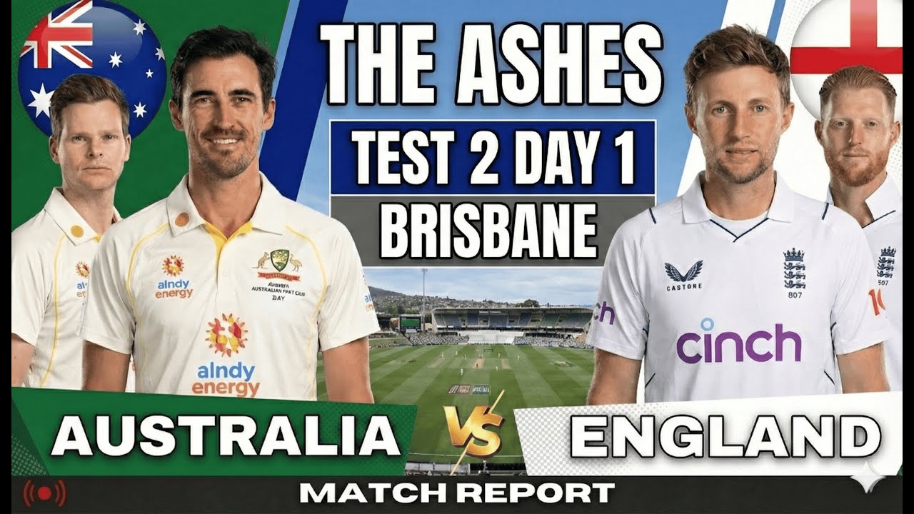 Ashes 2025: Joe Root 100 & Mitchell Starc 6 Wickets | Day 1 Match Report