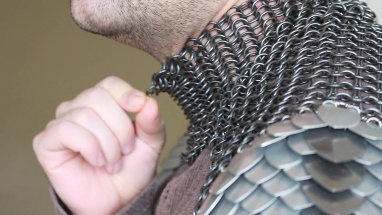 Chainmaille Pauldrons