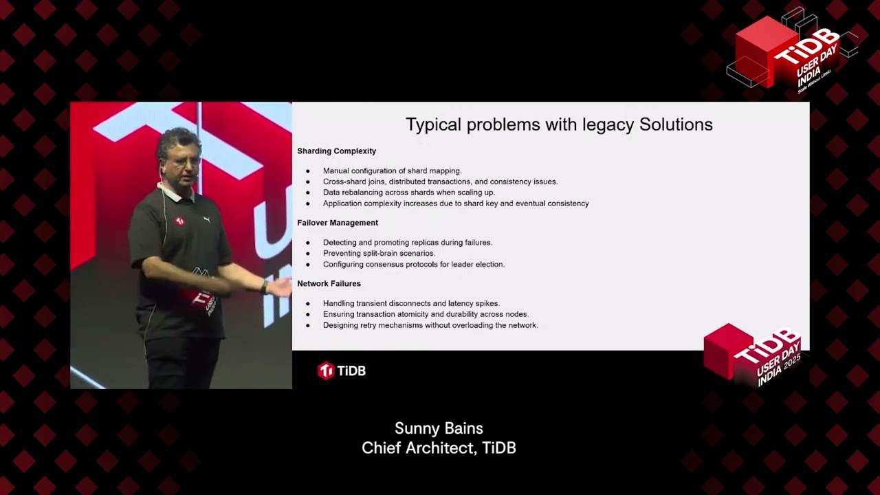 TiDB User Day India Keynote  - Sunny Bains