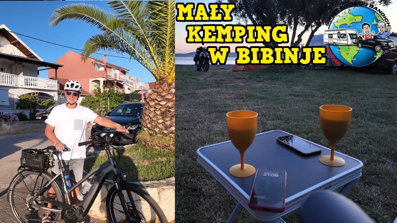 KEMPING W BIBINJE na PODWÓRKU nad samym morzem za 30 euro za dobę.